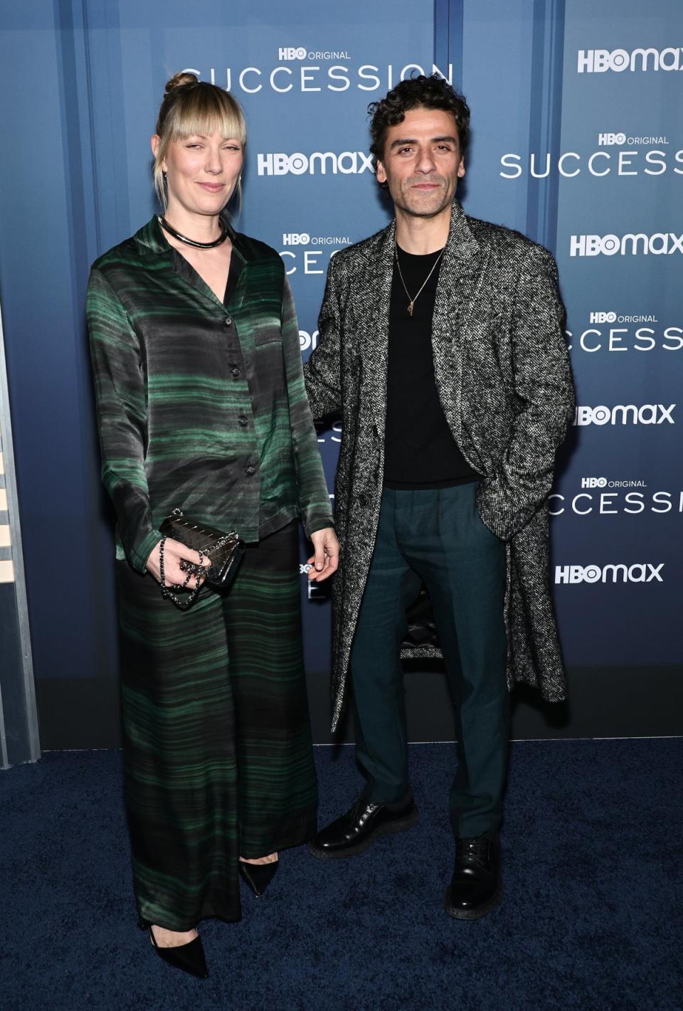Elvira Lind and Oscar Isaac (Getty Images)
