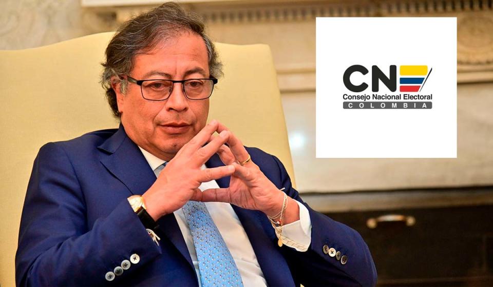 La campaña electoral de Gustavo Petro será investigada por el Centro Nacional Electoral. Imagen: Presidencia y CNE