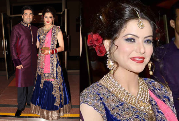 10 Wedding Reception Looks Inspired By B-Town Ladies