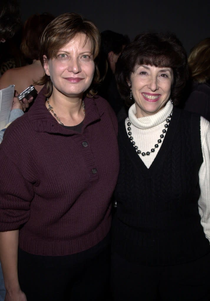 Jane Goldenring and Carol Baum at the Sundance Film Festival in 2001. WireImage