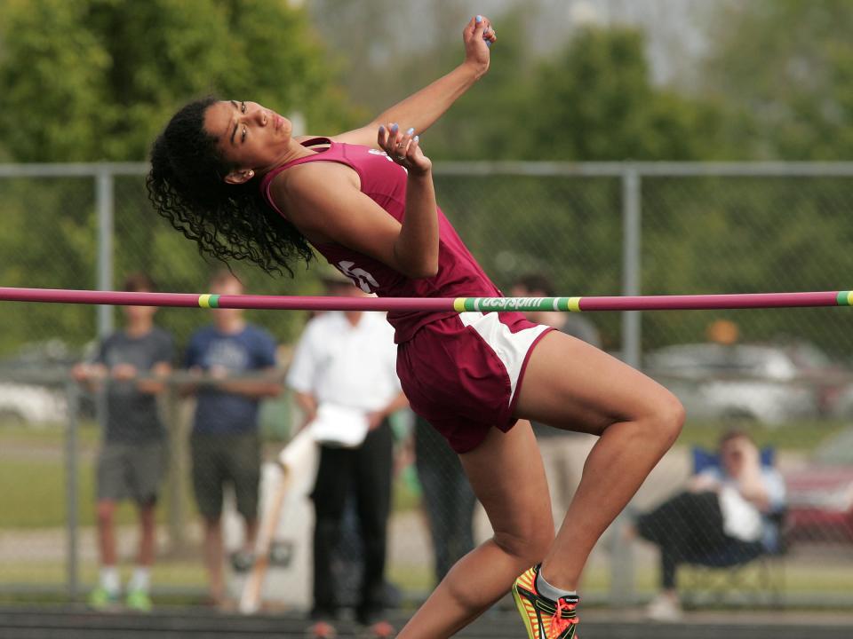 Tana Barrett was a two-time Division I state qualifier in the high jump for the Wildcats.