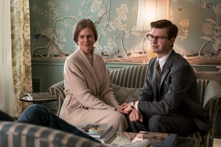 Nicole Kidman and Ansel Elgort in ‘The Goldfinch’ (Warner Bros Pictures/Amazon Studios)