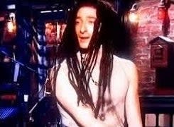 Adrien Brody wearing long fake dreadlocks