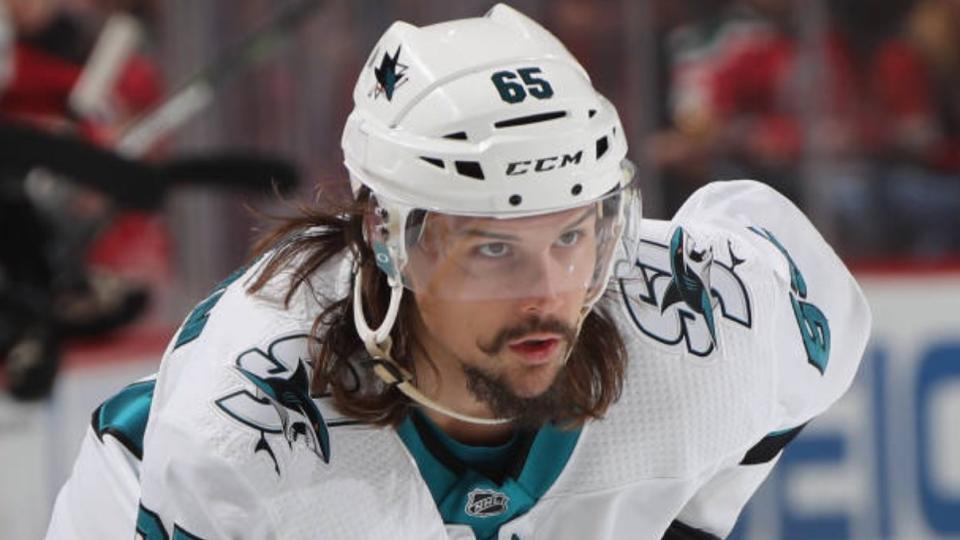 Erik Karlsson has made it clear he doesn’t want to talk about his return to Ottawa, and he’s a man of his word. (NBC)