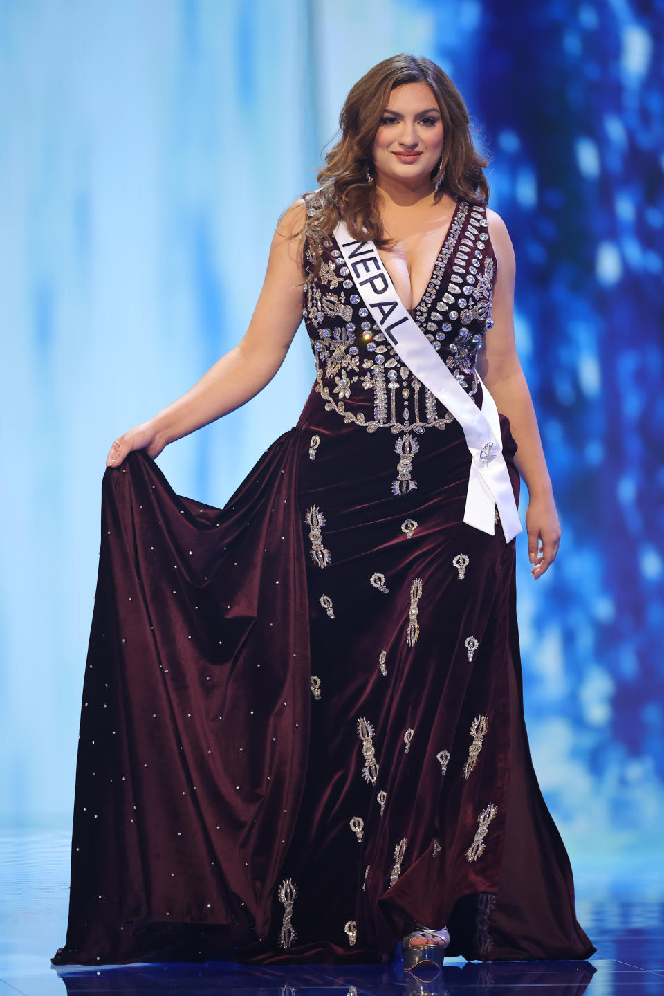 Miss Nepal, Jane Dipika Garrett, plus size model, miss universe, 2023, 