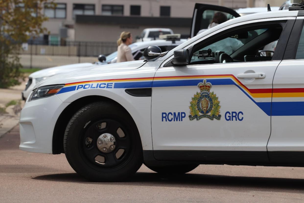 RCMP responded to the scene of the crash at around 12:30 a.m. on Monday. (Shane Magee/CBC - image credit)