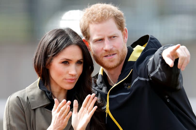 Meghan and Harry at 2018's Invictus Games