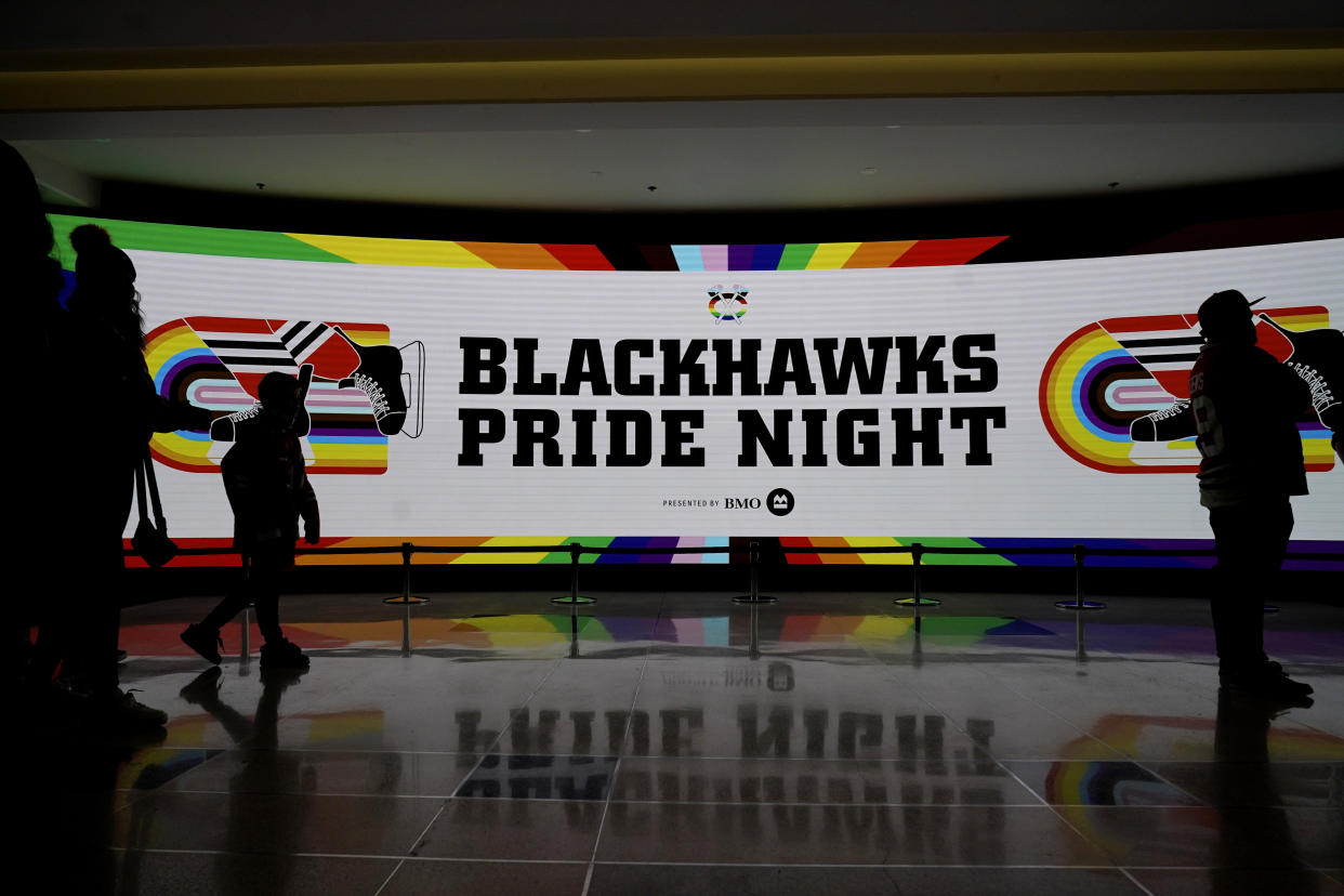 NHL's Pride nights collide with LGBTQ+ political climate