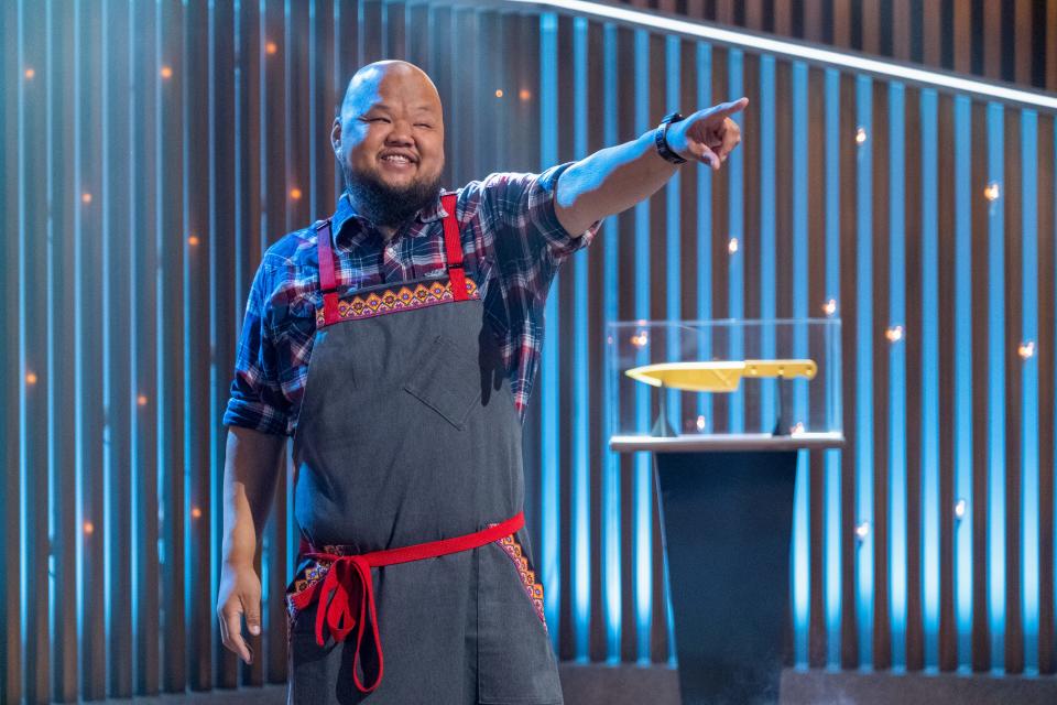 The Netflix television show "Iron Chef: Quest for an Iron Legend" helped elevate chef Yia Vang into national prominence.