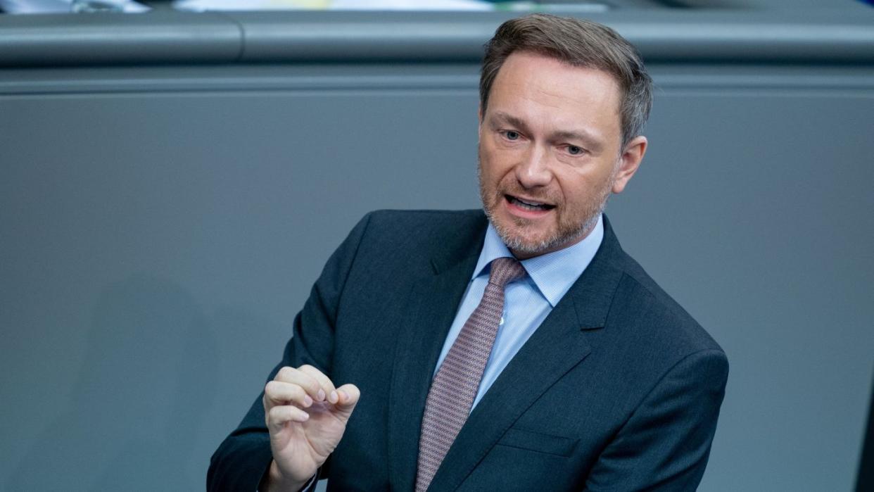 Christian Lindner, Fraktionsvorsitzender und Parteivorsitzender der FDP.