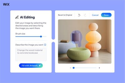 The AI Image Editor enables users to add/or replace an image, or a portion of it, making it easier to have high-quality images that match their intended aesthetic.