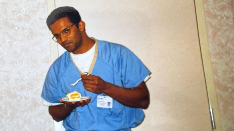 Dr. Mathew in 1998, during his medicine school years in Atlanta. - Courtesy Saju Mathew