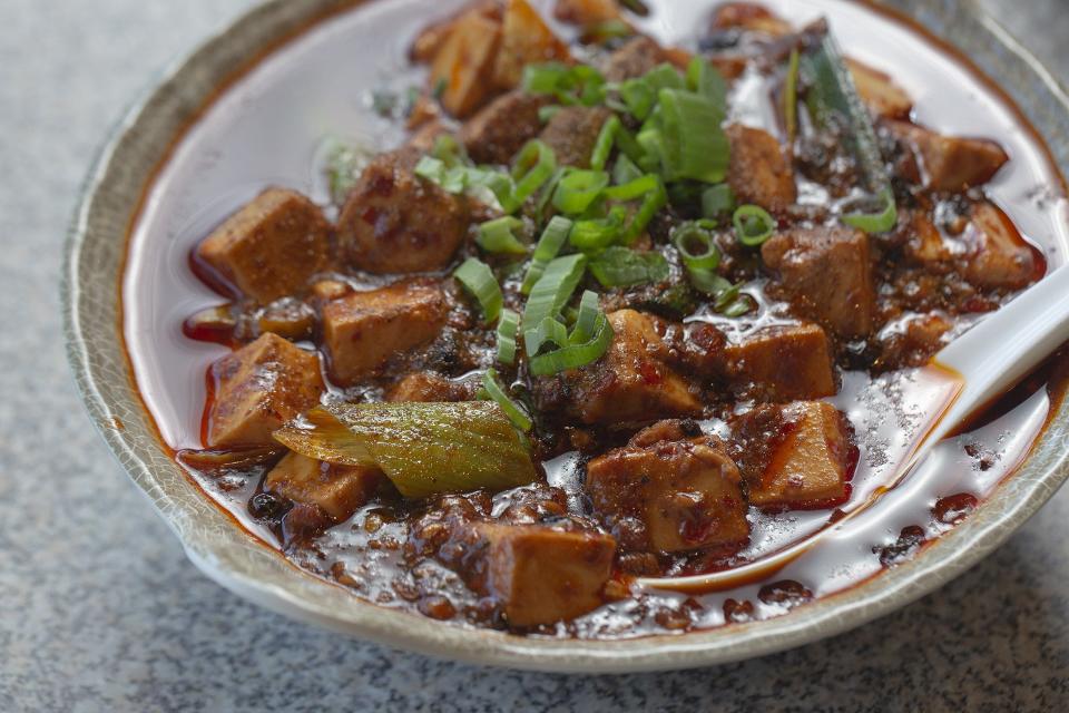 Ma Po Tofu from Chilispot in the Kenny Centre Mall. (Photo by Tim Johnson)