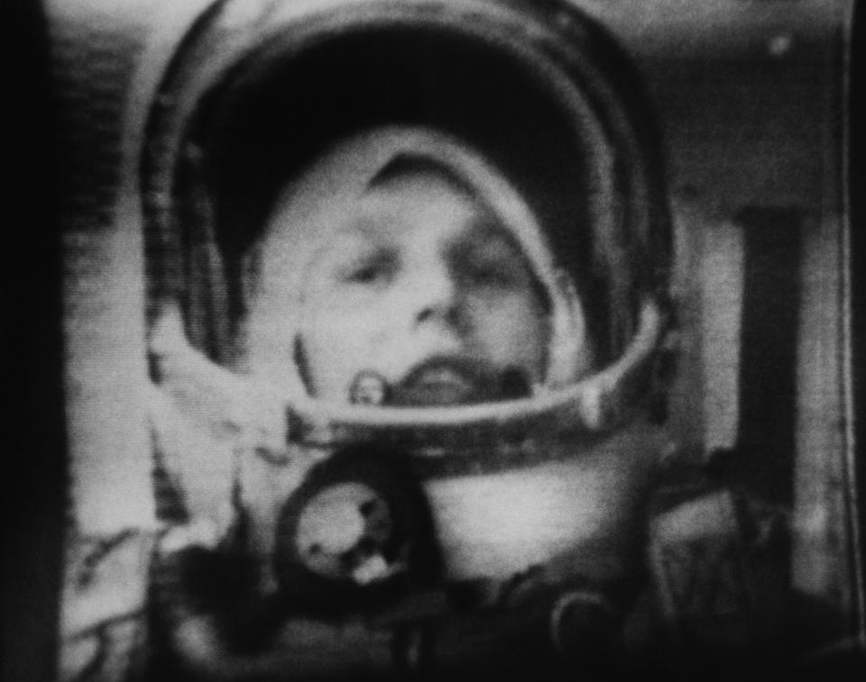 Valentina Tereshkova, the first woman to have flown in space on June 1, 1963.