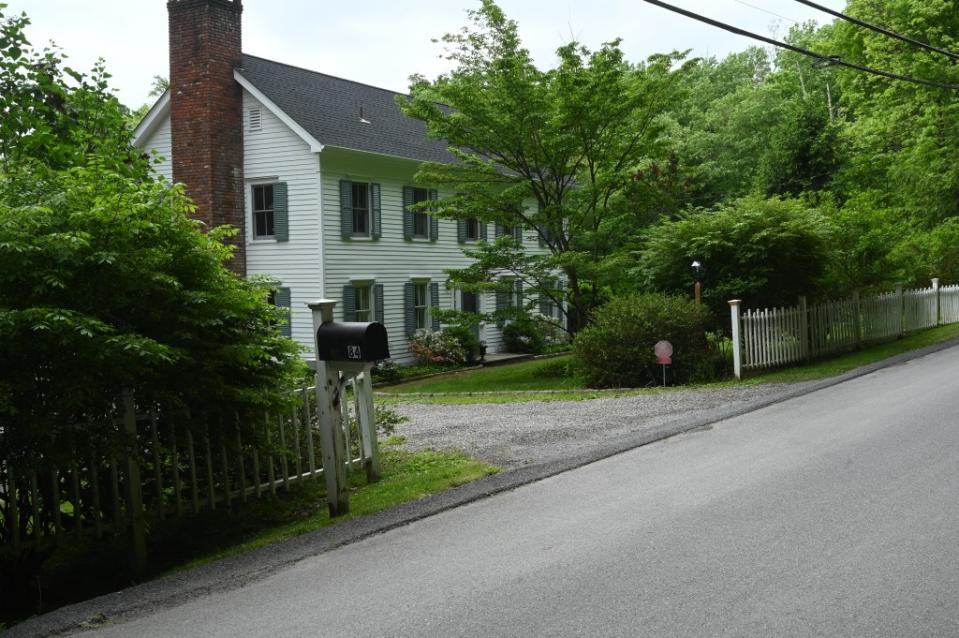 The house at 84 Croton Lake Road in Katonah that Kennedy listed as his voting address. John Roca