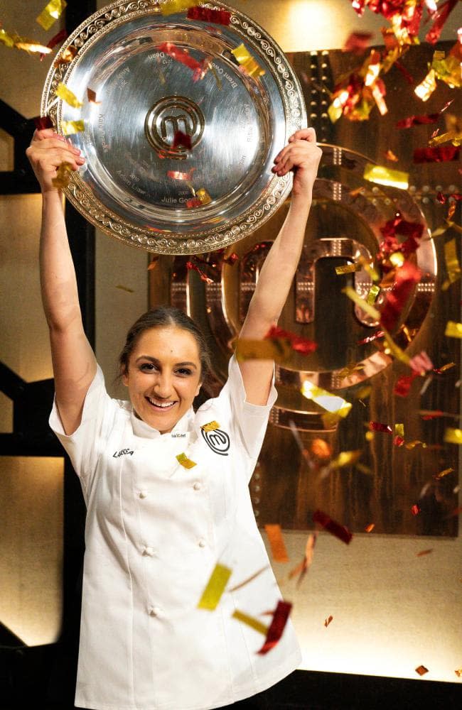 Larissa, 22, is now the youngest winner in the show's history. Photo: Network 10