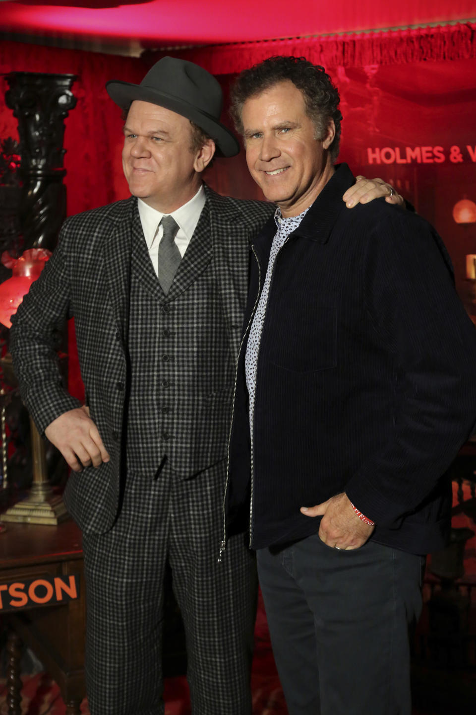 Will Ferrell, left, and John C Reilly starred together in Step Brothers (Willy Sanjuan/Invision/AP)