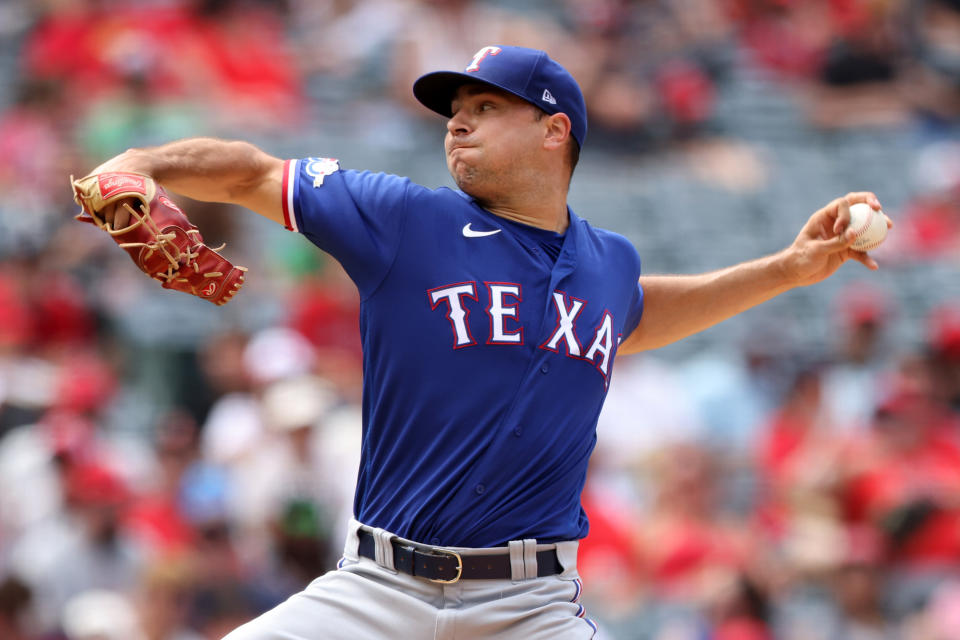 德州遊騎兵牛棚大將Brock Burke。(Photo by Katharine Lotze/Getty Images)