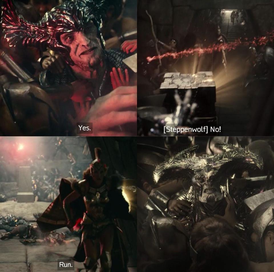 Steppenwolf 2017 vs 2021 justice league