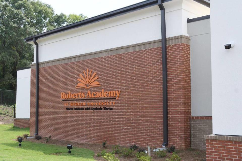 Roberts Academy at Mercer University sits off of Linden Road on Monday, June 17, 2024, in Macon, Georgia. The transitional school serves second through fifth graders with dyslexia with a specifically designed curriculum and additional resources to help them succeed in a traditional school setting and will start school this August.