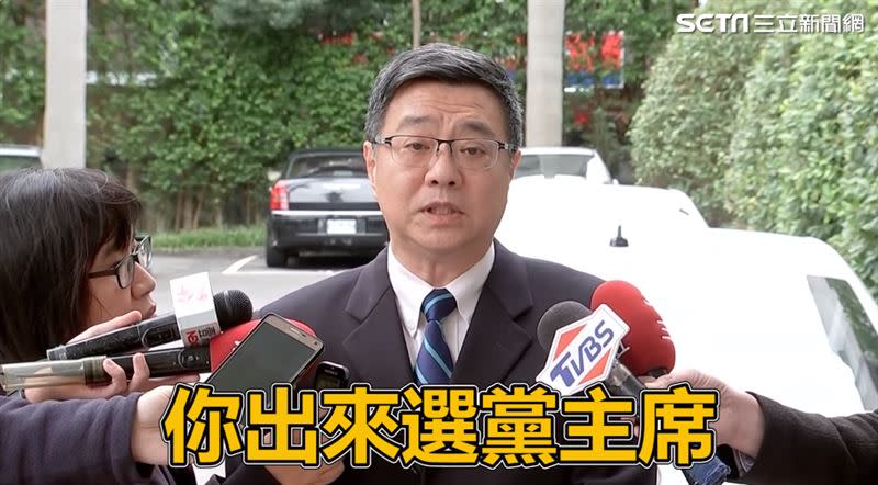 卓榮泰當時主動受訪，嗆段宜康「如果這是黨的認同結果，那我就請段委員你出來選黨主席！」（圖／資料照）