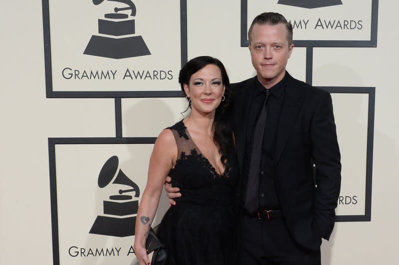 Jason Isbell (R) filed for divorce from his wife and fellow country music singer, Amanda Shires. File Photo by Jim Ruymen/UPI