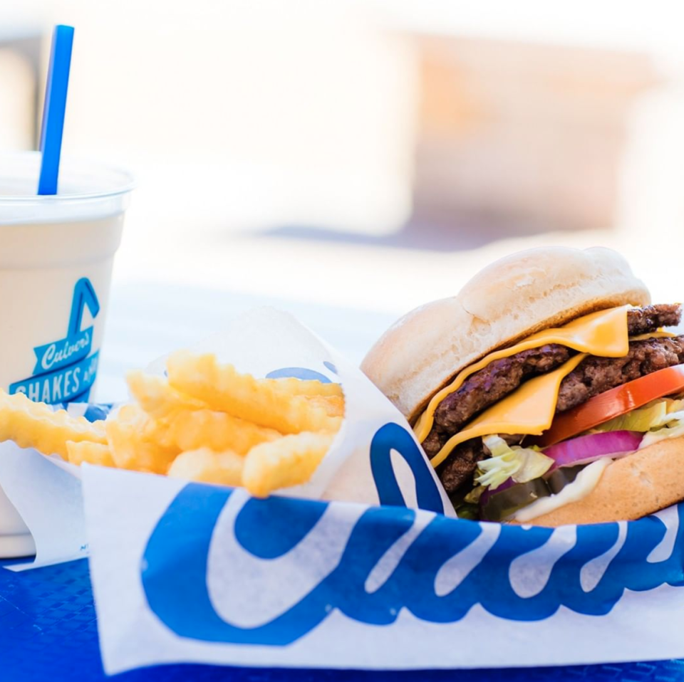 <p>Hospitality at <a href="https://www.culvers.com/" rel="nofollow noopener" target="_blank" data-ylk="slk:Culver's;elm:context_link;itc:0;sec:content-canvas" class="link ">Culver's</a> rivals most local fast food spots, and this Wisconsin-based frozen custard hot spot sure knows how to keep it up. Their fan-favorite ButterBurgers are made with lightly buttered buns and a whole lot of love. </p>