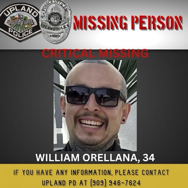 William Orellana, a 34-year-old father of three, has been missing in Southern California since July 21, 2024.