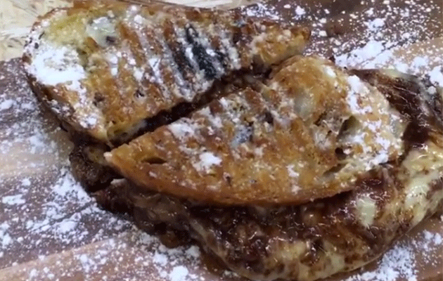 The Winnie & Tigger: the Nutella cheese toastie of your dreams. Photo: Instagram