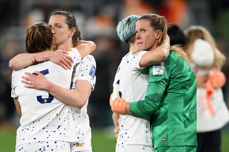 The US Women's Soccer team loses to Sweden in the 2023 World Cup
