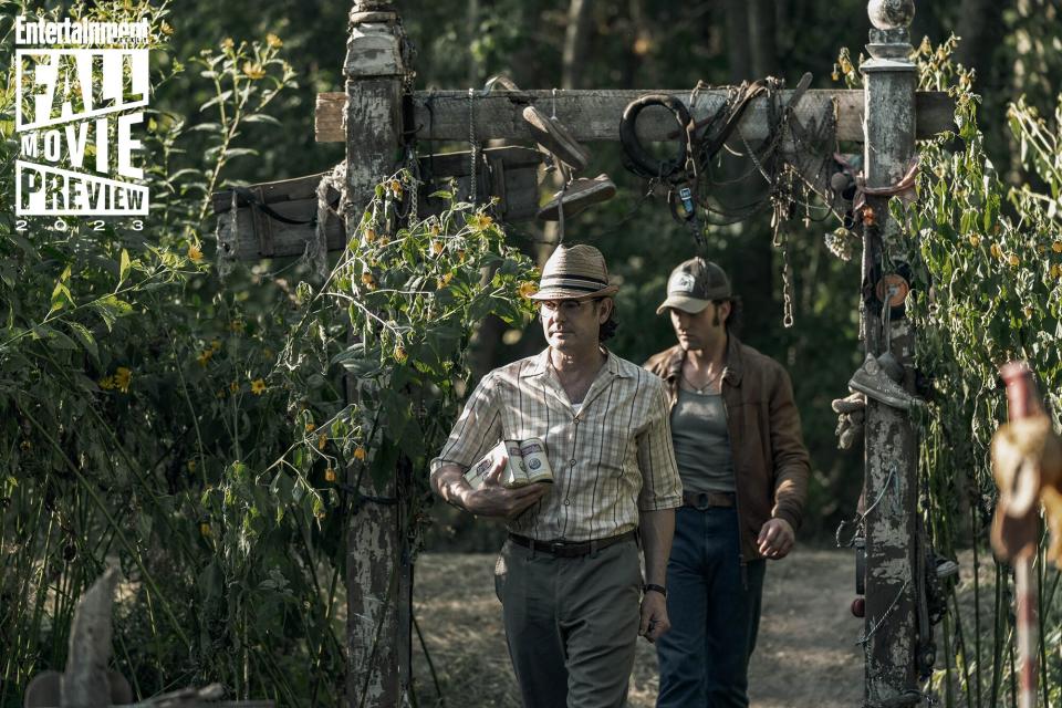 Henry Thomas, left, and Jackson White star in PET SEMATARY: BLOODLINES