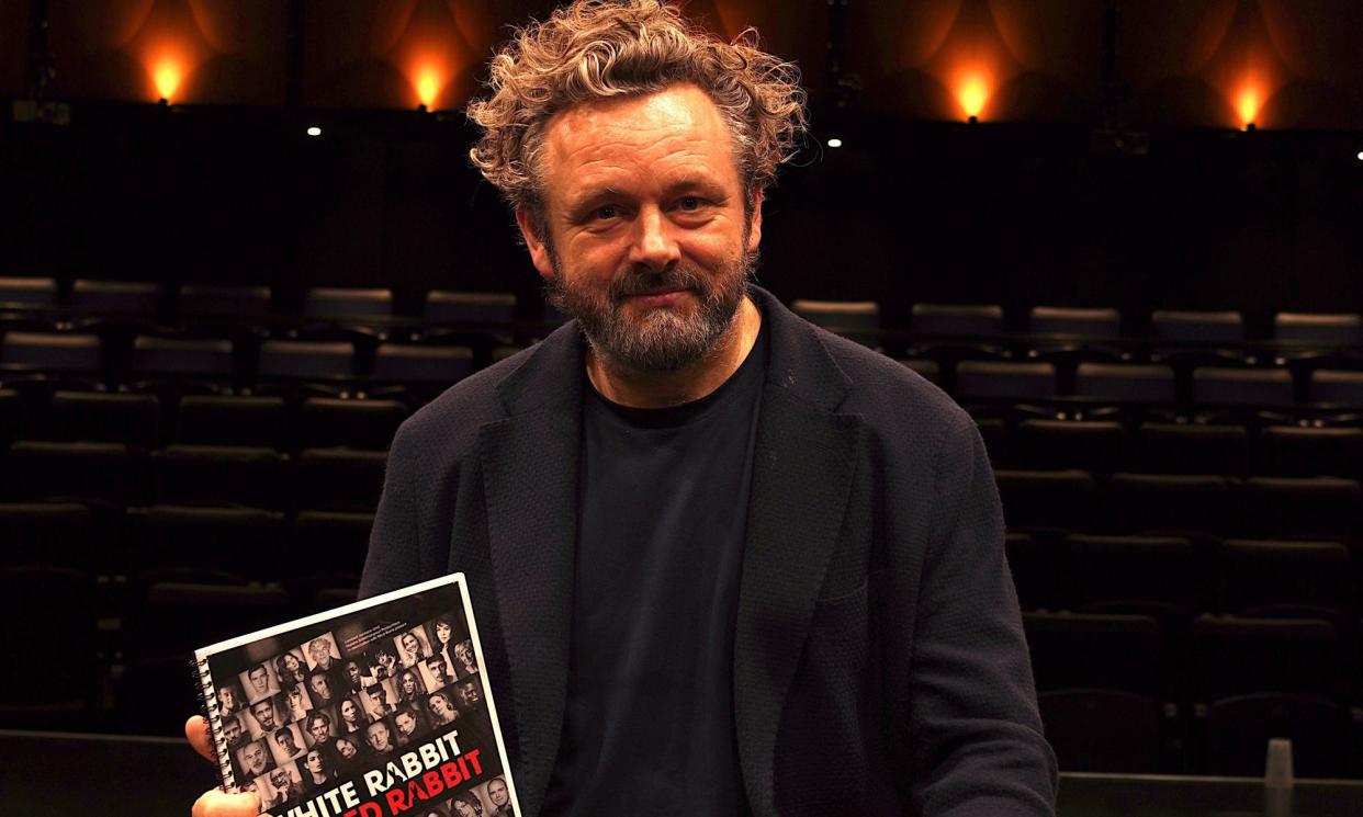 <span>Yes, he will be asked to impersonate an ostrich … Michael Sheen.</span><span>Photograph: @sohoplace</span>