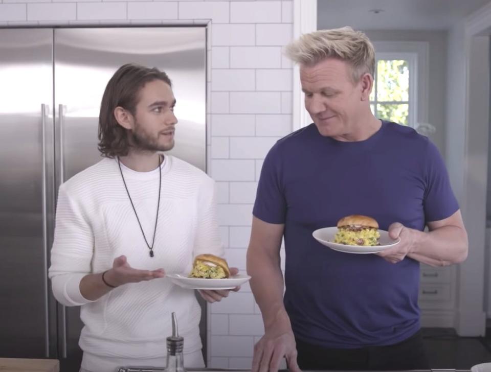 Gordon Ramsay Breakfast Sandwich