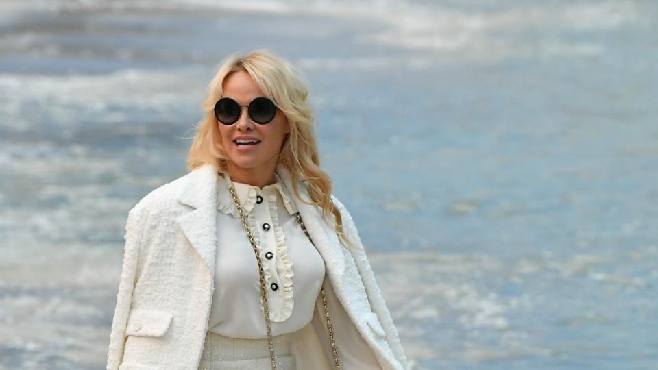 <em>Baywatch</em> superstar Pamela Anderson is reportedly in final negotiations to appear on I’m A Celeb. Photo: Getty Images