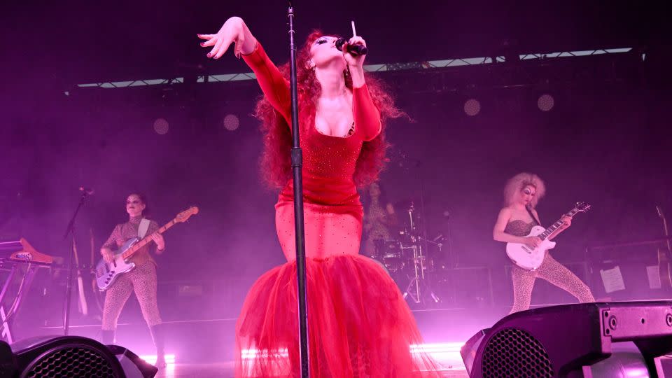 Chappell Roan performs during the 2024 Kentucky Pride Festival at Waterfront Park on June 15, 2024 in Louisville, Kentucky. - Stephen J. Cohen/Getty Images