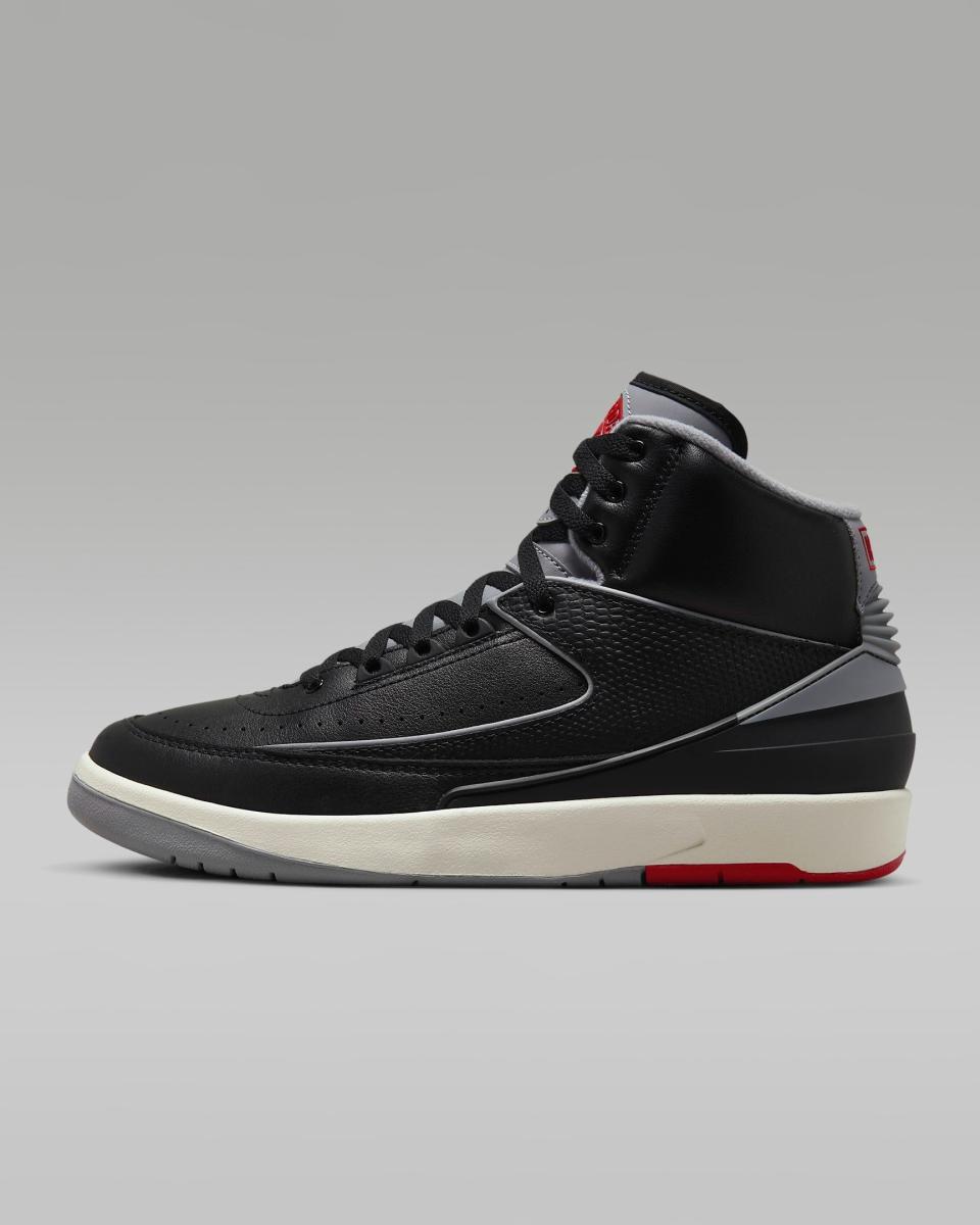 <p><a href="https://go.redirectingat.com?id=74968X1596630&url=https%3A%2F%2Fwww.nike.com%2Ft%2Fair-jordan-2-origins-mens-shoes-F577Gc%2FDR8884-001&sref=https%3A%2F%2F" rel="nofollow noopener" target="_blank" data-ylk="slk:Shop Now;elm:context_link;itc:0;sec:content-canvas" class="link ">Shop Now</a></p><p>Air Jordan 2 Retro</p><p>$175.00</p>