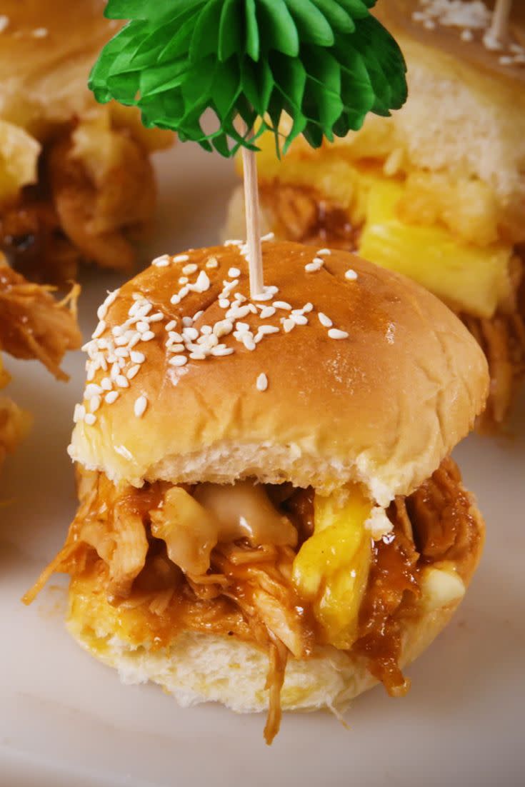 Pineapple Pulled Pork Sliders