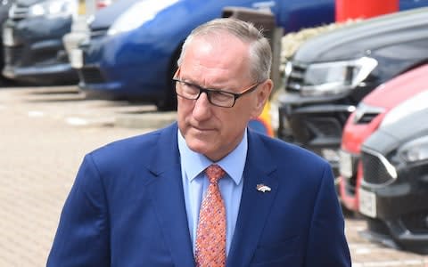 Former England football captain Terry Butcher arrives at Ipswich Coroners Court  - Credit: Rob Howarth