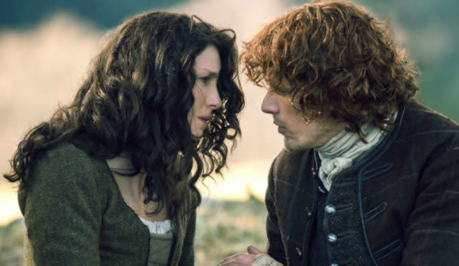 'Outlander' 'Was Robbed' Of 2016 Emmy Nominations Claims 'Game Of Thrones' Author George R.R. Martin [Image via Starz]