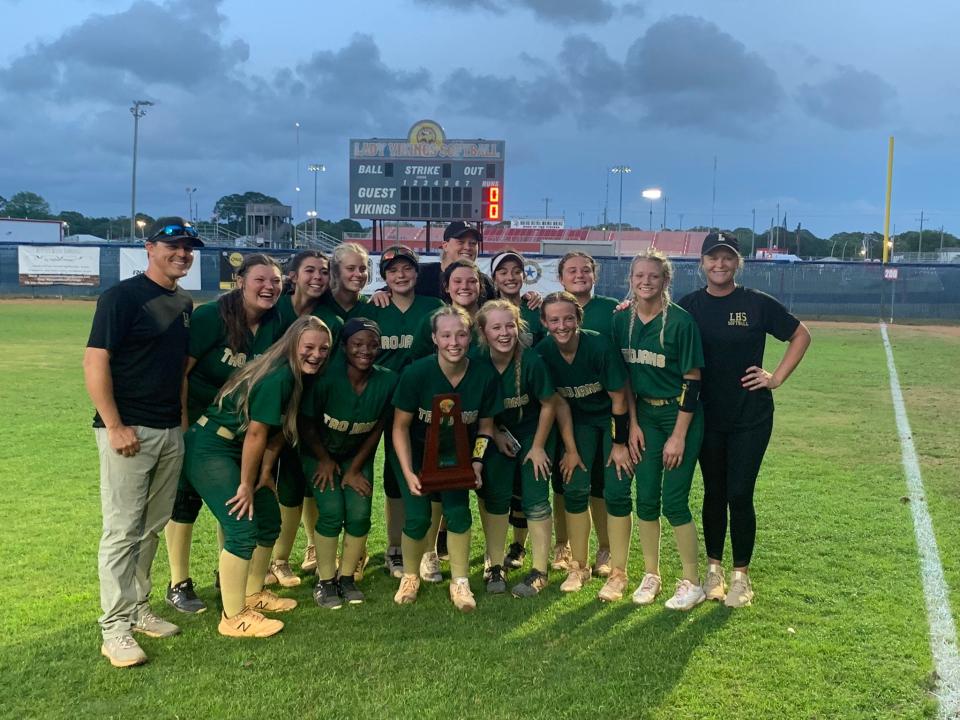 Lincoln defeated Fort Walton Beach, 4-0, to win the 5A-2 district championship on May 5, 2022 at Fort Walton High School.