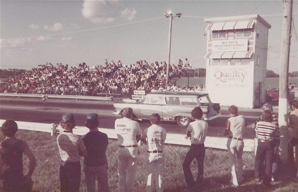 The Kansas International Dragway, which also has been known as the M-N Raceway, the Wichita Dragway and the Wichita International Raceway, has changed quite a bit through the years. Courtesy photo