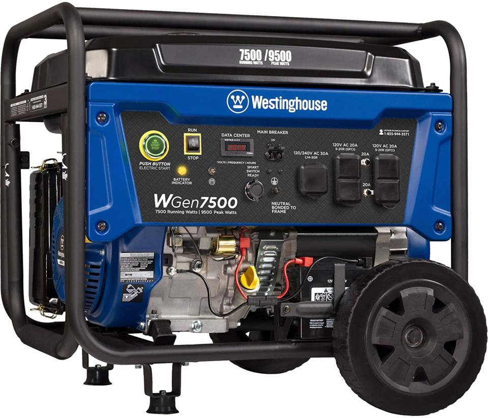 Westinghouse WGen7500 Portable Generator, best portable generator