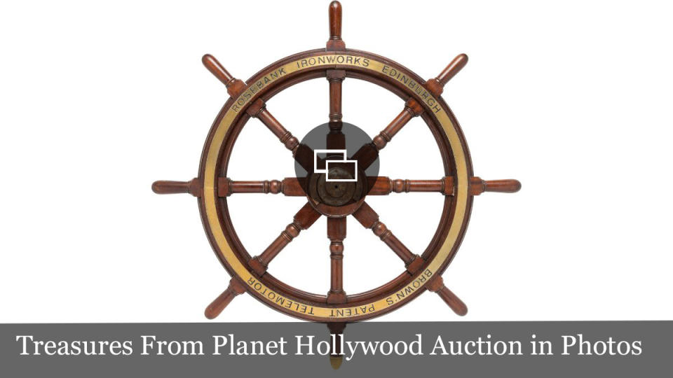 Treasures From Planet Hollywood  auction