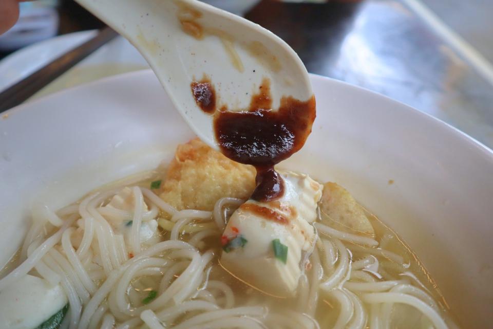 best rated yong tau foo - sweet sauce added