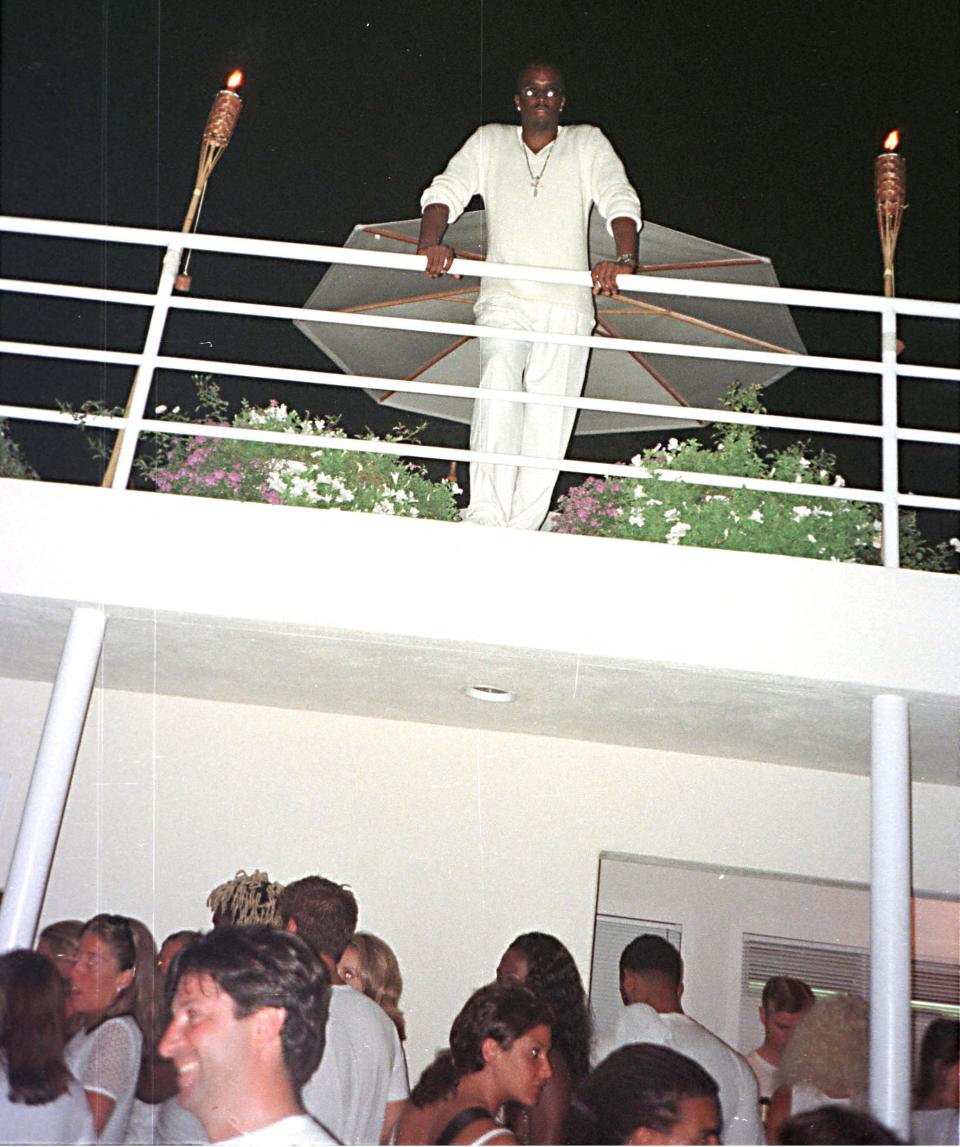 Diddy's 1999 Labor Day party in the Hamptons