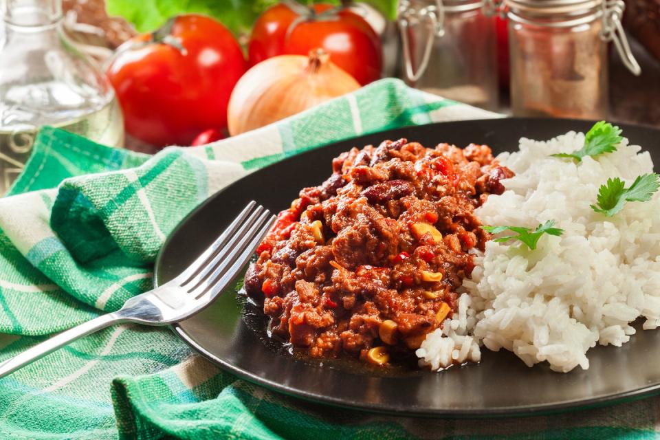 Super Chili and Rice