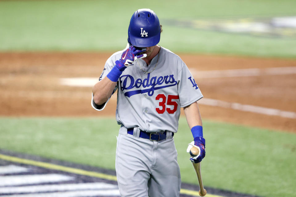 Cody Bellinger 2020年之後一直找不回狀態。（Photo by Sean M. Haffey/Getty Images）