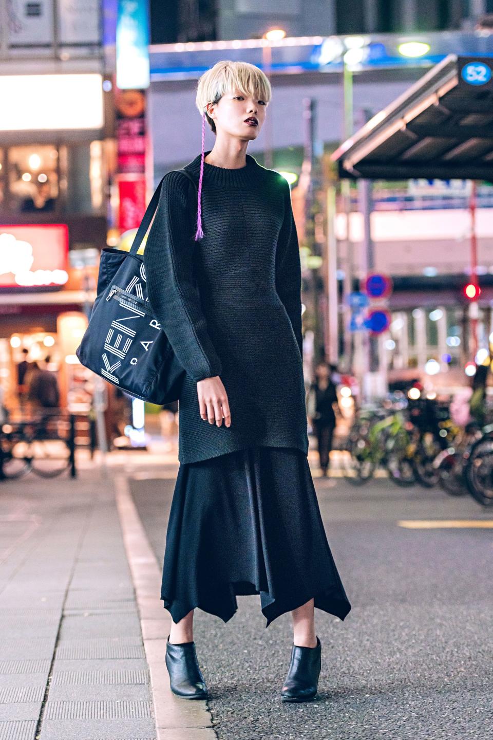 This season at Tokyo Fashion Week, the Japanese capital’s boldest peacocks offered much to marvel at above the neck.