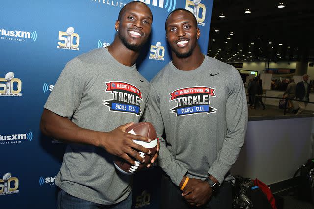Cindy Ord/Getty Images Devin and Jason McCourty