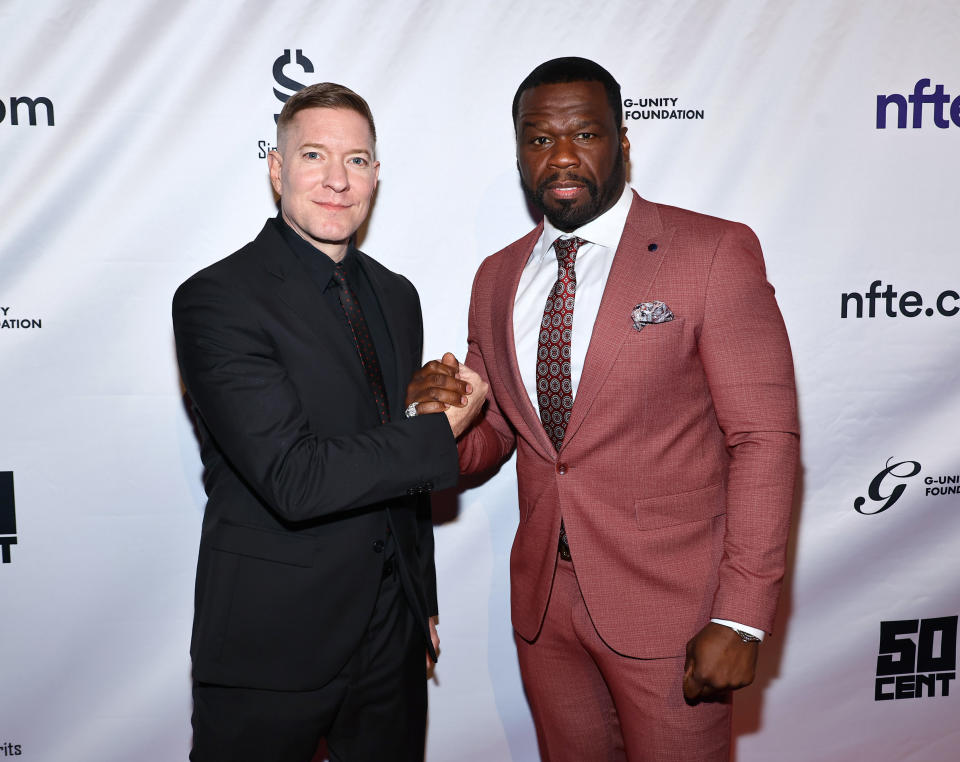 50 Cent and Joseph Sikora